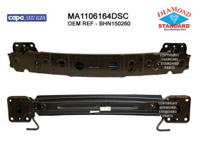 2014-2018 Mazda 3- Sedan Rear Bumper Rebar- Sedan - MA1106164-2
