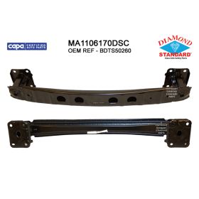 2019-2021 Mazda 3 Sedan Rear Bumper Rebar - MA1106170-2 OEM #BDTS50260
