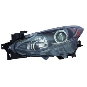 2014-2016 Mazda Mazda 3 Head Lamp Driver Side Halogen HQ - OEM# BPW1510L0 - MA2502144-3