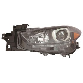 2017-2018 Mazda Mazda 3 Head Lamp Driver Side Halogen Mexico Built HQ - OEM# BABF510L0D - MA2518175-3