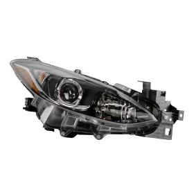 Mazda 3 2014-2016 Passenger Side Halogen Headlight Lens And Housing - MA2519168OEM