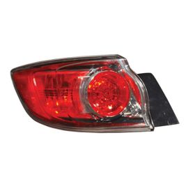 2010-2013 Mazda Mazda 3 Tail Lamp Driver Side W/O Led Standard Hb HQ - OEM# BBN751160C - MA2800147-3