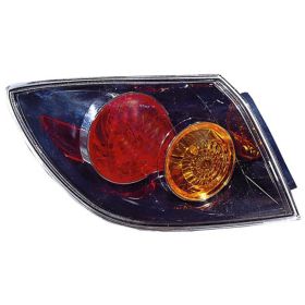 Mazda 3 2004-2006 Driver Side Tail Light Lens And Housing - MA2818106 OEM# BN8F51180D