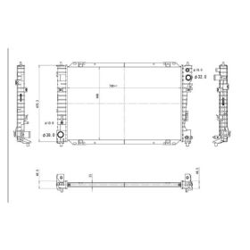 2008-2011 Mazda Tribute Radiator -3.0L - MA3010224-2