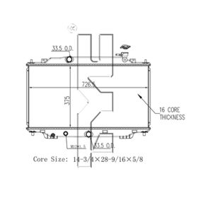 2014-2018 Mazda 3- Sedan Radiator- Japan Built Only - MA3010237-2