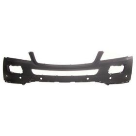 2006-2008 Mercedes Ml350 Bumper Front Primed W/Sensor W/O H L Washer Hole W/O Sport Pkg - OEM# 1648851025 - MB1000231-3