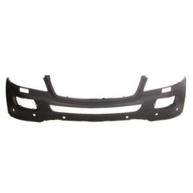 2006-2008 Mercedes Ml350 Bumper Front Primed W/Sensor W/H L Washer Hole W/O Sport Pkg - OEM# 1648851225 - MB1000232-3