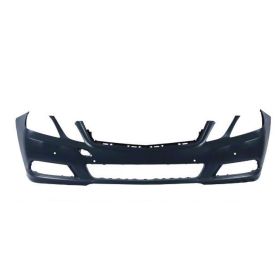 2010-2013 Mercedes E350 Bumper Front Primed W/Sensor W/O H L Washer Hole W/O Amg Sport Pkg Sedan/Wgn - OEM# 21288009409999 - MB1000311-3