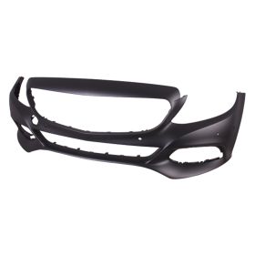 2015-2016 Mercedes C300 Bumper Front Primed W/O Amg/Lux W/Camera/Sensor - OEM# 2058802040649999 - MB1000511-3