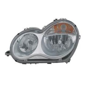 Mercedes C230 2005-2007 Driver Side Halogen Head Light Assembly - MB2502148