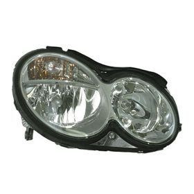 Mercedes C55 Amg 2005-2006 Passenger Side Halogen Head Light Assembly - MB2503173