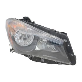Mercedes Cla250 2014-2019 Passenger Side Halogen Headlight Assembly - MB2503222