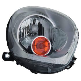 Mini Countryman 2011-2016 Passenger Side Halogen Head Light Assembly - MC2503109 OEM# 63129801034