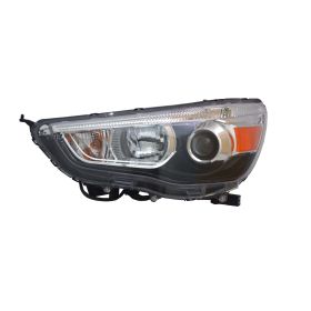 2011-2019 Mitsubishi Outlander Sport Head Lamp Driver Side Halogen HQ - OEM# 8301C223 - MI2502160-3