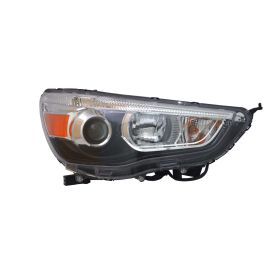 2011-2019 Mitsubishi Outlander Sport Head Lamp Passenger Side Halogen HQ - OEM# 8301C224 - MI2503160-3