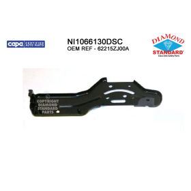 2005-2007 Nissan Armada (2005-) Bumper Stay Front Driver Side Steel Exclude Xe - OEM# 62215ZJ00A - NI1066130-3