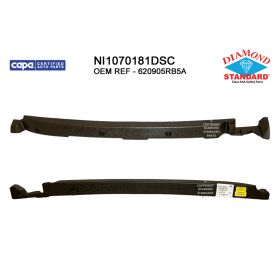 2018-2019 Nissan Kicks - Front Bumper Impact Absorber [thin Center One] Made Of Epp Foam - NI1070181