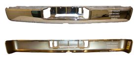 Nissan Titan Pickup 2017-2019 Rear Step Bumper Face Bar - NI1102165 OEM# 85030EZ20A