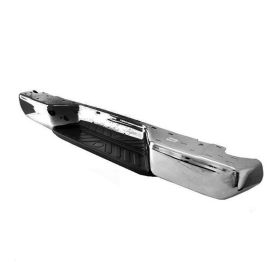2005-2019 Nissan Frontier- Pickup Rear Step Bumper Assembly- Chrome - NI1103114-2