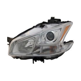 2009-2014 Nissan Maxima Head Lamp Driver Side Xenon Exclude 11-13 Sport Pkg HQ - OEM# 260609N01A - NI2502186-3