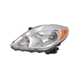 2012-2014 Nissan Versa Sedan Head Lamp Driver Side HQ - OEM# 260603AN0B - NI2502207-3
