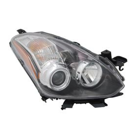 2010-2013 Nissan Altima Coupe Head Lamp Passenger Side Halogen HQ - OEM# 26010ZX10B - NI2503191-3