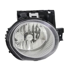 2011-2014 Nissan Juke Head Lamp Passenger Side (Round) HQ - OEM# 260101KM0A - NI2503201-3