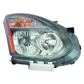 2014-2015 Nissan Rogue Select (Japan) Head Lamp Passenger Side Halogen W/Black Bezel Select Japan Built HQ - OEM# 260101VX0A - NI2503231-3
