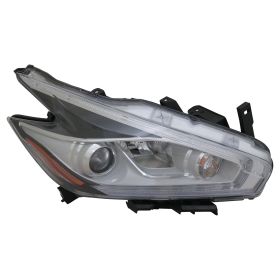 2015-2016 Nissan Murano Head Lamp Passenger Side Halogen HQ - OEM# 260105AA9A - NI2503232-3