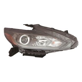 2016-2018 Nissan Altima Head Lamp Passenger Side Led W/Doorl/Smoked Bezel HQ - OEM# 260109HS3B - NI2503243-3
