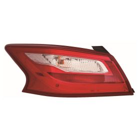 2017-2018 Nissan Altima Tail Lamp Driver Side Sr Model W/Dark Red Bezel HQ - OEM# 265559HS1A - NI2804111-3