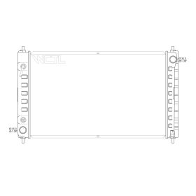 2009-2019 Nissan Maxima Radiator- Except Hybrid - NI3010210-2