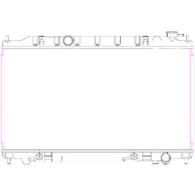 2007-2008 Nissan Maxima Radiator - NI3010213-2
