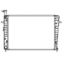 KIA Sportage 2007-2009 Radiator - RAD13074M
