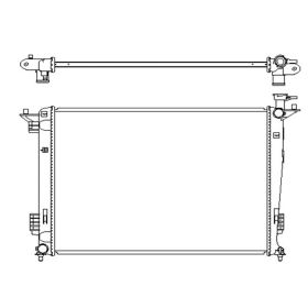 Hyundai Tucson 2010-2015 Radiator - RAD13149