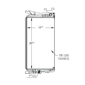 Mini Cooper 2-dr Hatchback 2014-2015 Radiator - RAD13543