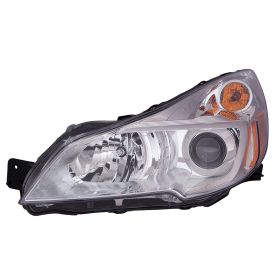 2013-2014 Subaru Outback (Mid-Size Wagon) Head Lamp Driver Side W/Chrome Bezel HQ - OEM# 84001AJ21B - SU2502143-3