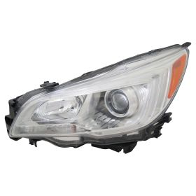 2015-2017 Subaru Legacy Head Lamp Driver Side Halogen W/Chrome Bezel 2.5I Model HQ - OEM# 84001AL01A - SU2502151-3