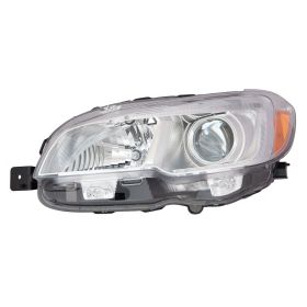 2015-2020 Subaru Wrx Head Lamp Driver Side Halogen W/Chrome Bezel HQ - OEM# 84001VA031 - SU2502152-3