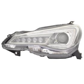 2017-2018 SUBARU BRZ Driver Side Led Headlight Assembly - SU2502165 OEM# 84002CA392