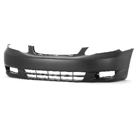 Toyota Corolla Sedan 2003-2004 Front Bumper Cover - TO1000240