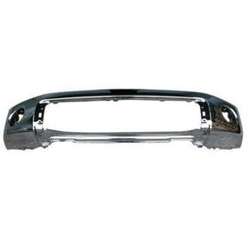 2007-2013 Toyota Tundra Front Steel Bar- Chrome-  W/O Sensor Holes - TO1002182-2