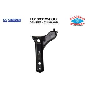 2002-2006 Toyota Camry - Front Driver Side Outer Bumper Cover Support - TO1066135