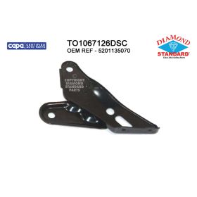 1999-2002 Toyota 4Runner Bumper Mounting Arm  Rh (Passenger Side)- Steel - TO1067126-2