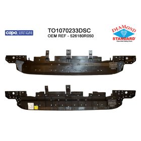 2019-2025 Toyota Rav4 - Front Lower Bumper Impact Absorber - TO1070233
