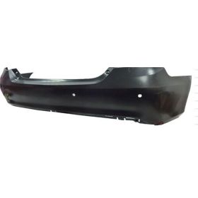 2015-2017 Toyota Camry- Hybrid Rear Bumper Cover- Primed- W/ Sensors - TO1100317-2