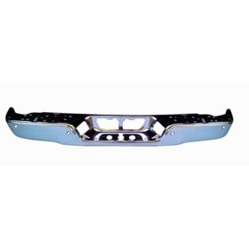 Rear Bumper Face Bar (Steel)- Chrome- W/ Sensor Hole -W/O Rock Warrior Package Oem# 521510C090