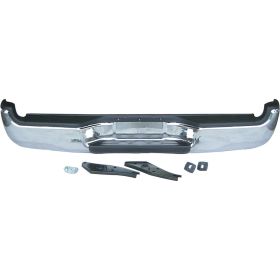2005-2015 Toyota Tacoma Rear Bumper Assembly ( Includes Pull Bar)- Chrome-  -2.7L- W/ Sr5 - TO1103113-2