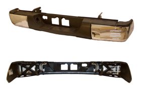 2014-2021 Toyota Tundra Rear Bumper Chrome Assembly -W/O Parking Assist; W/O Tow Pkg - TO1103119-2