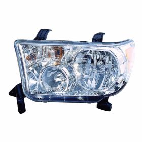 2009-2013 Toyota Tundra Pickup Head Lamp Driver Side W/Level Adjuster HQ - OEM# 811500C070 - TO2502194-3